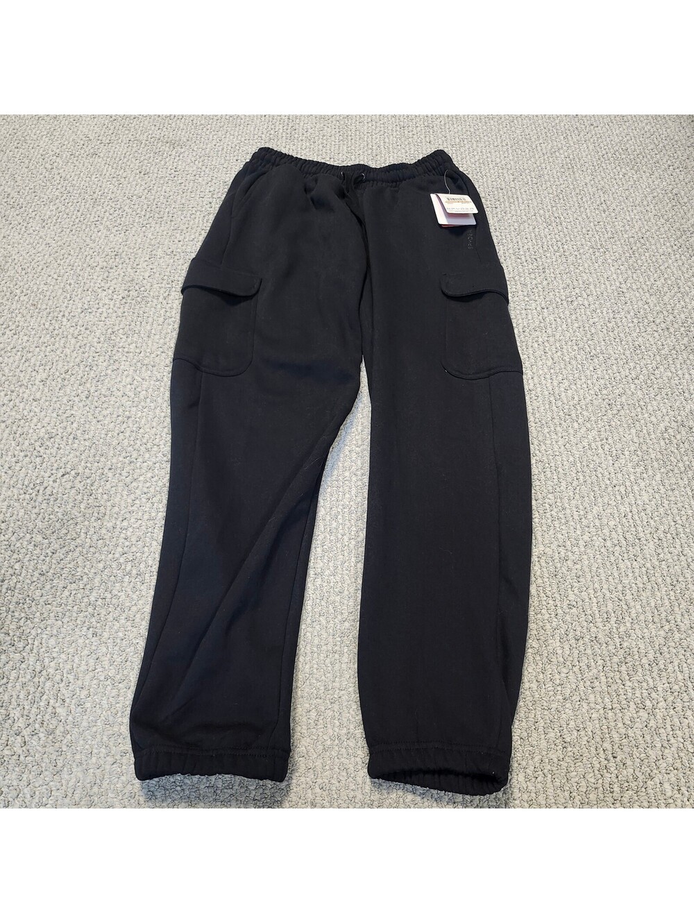 Spyder Black Cargo Sweatpants with Elastic Waistband and Size Small NWT